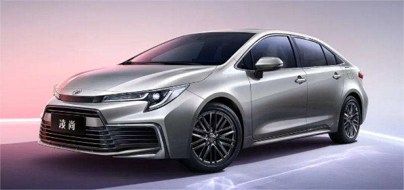 Toyota Levin GR-Sport front view – sharp grille and assertive LED headlights